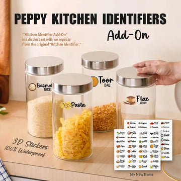 Peppy Kitchen Identifiers With 50 Elements Pack of 10