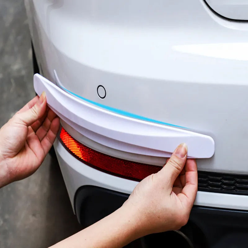 Universal Car Bumper Protector Strip - installed view