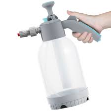 2L Hand Pump Foam Car Wash Sprayer – Air Pressure Cleaning & Gardening Spray Bottle