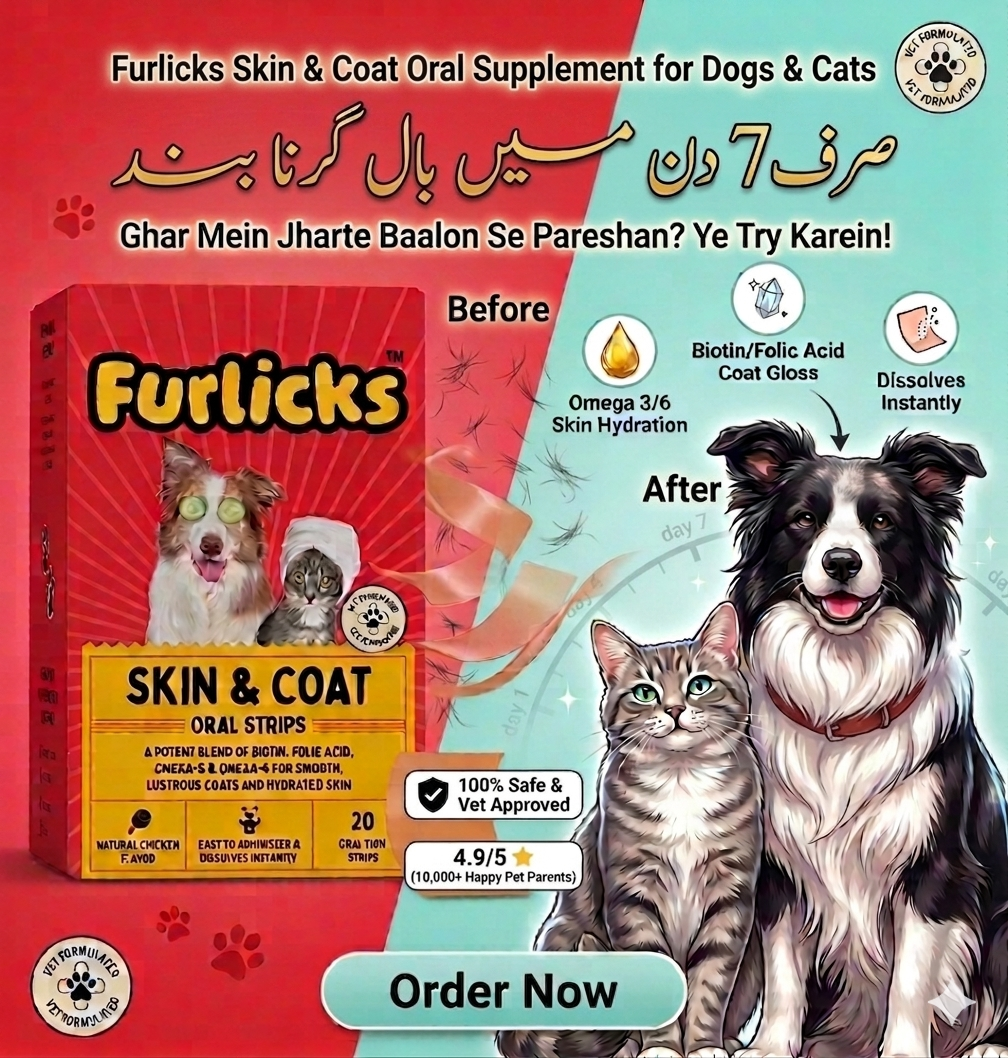 Furlicks Skin & Coat Oral Supplement for Dogs & Cats ( pack of 20 )